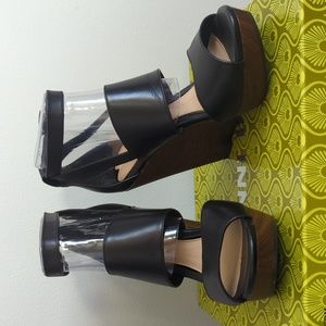 Gianni Bini Aleah - Wedge Heel - Black - size 6